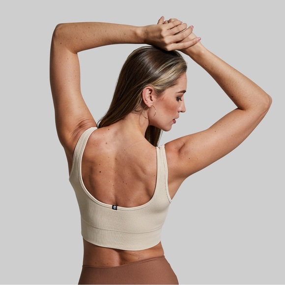 Born Primitive Studio Sports Bra (Creme) - Picture 3 of 5